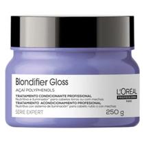 Máscara de Nutrição de Cabelos Loiros ou Descoloridos Loreal Blondifier Gloss 250g