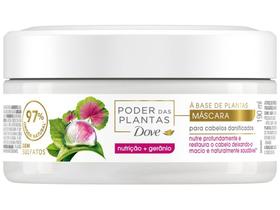 Máscara de Nutrição Dove - Poder das Plantas Nutrição + Gerânio 190ml