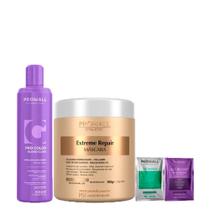 Máscara de Nutrição e Matizador Loiro Perolado Prohall