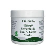 Máscara de Nutrição Obliphica Semente de Uva e Folhas Verdes 500g Máscara de Nutrição Obliphica Semente de Uva e Folhas Verdes 500g