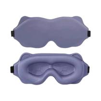 Máscara De Olhos 3D Confortável E Macia Com Peso Para Dormir De Lado, 100% Bloqueio De Luz Para Máscara De Olhos 3D Confortável E Macia Com Peso Para Dormir De Lado, 100% Bloqueio De Luz Para