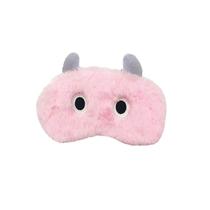 Máscara de olhos Cute Monster Plush Cartoon Animal para crianças e adultos Máscara de olhos Cute Monster Plush Cartoon Animal para crianças e adultos