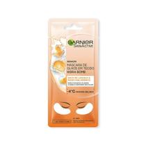 Máscara de Olhos em Tecido Hidra Bomb Garnier SkinActive Suco de Laranja e Ácido Hialurônico 1 Par