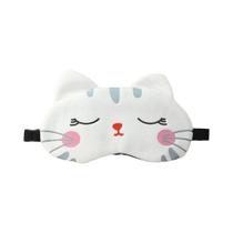 Máscara De Olhos Portátil Em Estilo Cartoon Para Viagens E Descanso No Escritório, Alivia a Fadiga