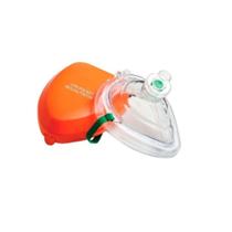 Máscara de oxigênio pocket com válvula, filtro e estojo hr-8880a - md