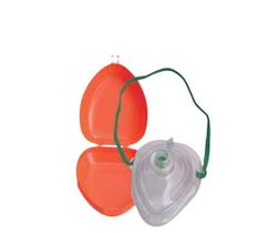 Máscara de Oxigênio Pocket com Valvula, Filtro e Estojo - Resgate