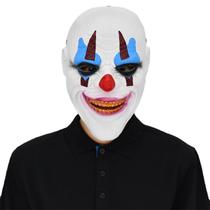 Máscara de palhaço de resina Joker com dentes dourados, Batman Cosplay