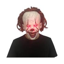 Máscara De Palhaço De Terror Luminescente Pennywise De It De Stephen King, Acessórios Para Fantasia