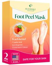 Máscara de peeling de pés PLANTIFIQUE testada dermatologicamente