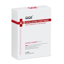 Máscara de peeling de pés QQE, hidratante e esfoliante, pacote com 3 unidades