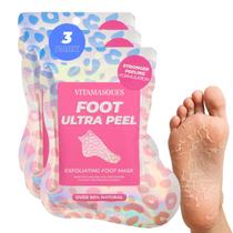 Máscara de peeling de pés Vitamasques Foot Ultra Peel 3 pares