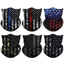 Máscara de polaina de pescoço Venswell Sun UV Protection A-Flag 3 para adulto