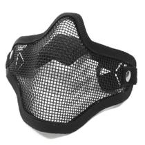 Máscara de Proteção Airsoft Paintball Meia Face com Tela Metálica Ntk Tático Protetora - Nautika