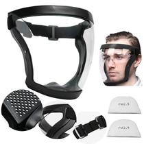 Máscara de Proteção com Respirador Mascara Respirador Facial Pintura Filtro Ácidos Quimica Gases Ácidos Filtros Pó Vapores Poeira Névoas Máscara de Proteção com Respirador Mascara Respirador Facial Pintura Filtro Ácidos Quimica Gases Ácidos Filtros Pó Vapores Poeira Névoas