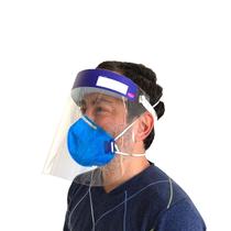 Mascara de Proteçao Face Shield Azul U-hu