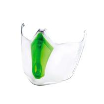 Mascara de Proteçao Facial 6X3 Univet Transparente Verde