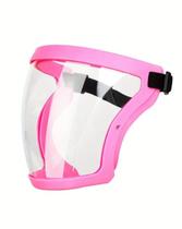 mascara de proteção facial aprova vento e respingo cor Pink