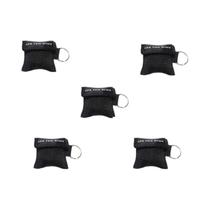 Máscara De Proteção Facial Para RCP Com Chaveiro De Cuidados De Saúde, Ressuscitador De Emergência