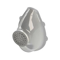 Mascara de Protecao Facial Reutilizavel Soniclear em PVC com Filtro Descartavel PFF1 Mascara de Protecao Facial Reutilizavel Soniclear em PVC com Filtro Descartavel PFF1