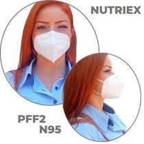 Máscara de Proteção Hospitalar N95 PFF2 Nutriex Sem Válvula Embalagem Individual CA 46868