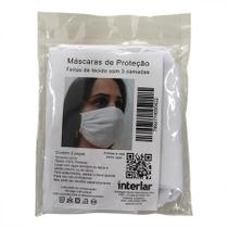 Mascara De Proteção Interlar Branco C/2Un