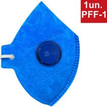 Máscara de Proteção Respirador PFF-1 Com Válvula C/1 CA 38810