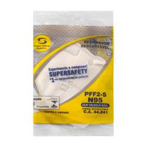Máscara de Proteção Respirador Pff2 Elastico nuca N95 Super Safety Registro Anvisa - SuperSafety
