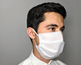 Mascara de proteção tecido TNT dupla camada - 10 unidades