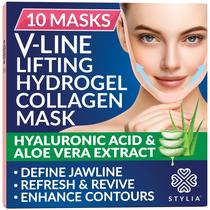 Máscara de Queixo V Line Stylia com Colágeno, Ácido Hialurônico e Aloe Vera Máscara de Queixo V Line Stylia com Colágeno, Ácido Hialurônico e Aloe Vera