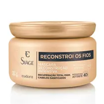 Máscara de Reconstrução Capilar Reconstrói os Fios Restauração 250g Eudora Siàge Máscara de Reconstrução Capilar Reconstrói os Fios Restauração 250g Eudora Siàge