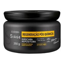 Máscara de Reconstrução Capilar Regeneração Pós Química Óleo de Coco 250g Eudora Siàge