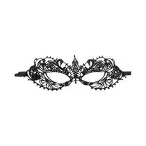 Máscara De Renda Preta Com Bordados Para Mulheres Em Festas, Carnaval, Casamentos E Halloween