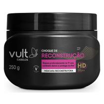 Máscara de Reparação Capilar Choque de Reconstrução Restauração 250g Vult