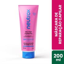 Máscara De Reparação Instantânea Neutrox Sol, Mar E Piscina Com 200ml