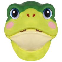 Máscara de resina de sapo fofa para rosto inteiro com olhos grandes para adultos