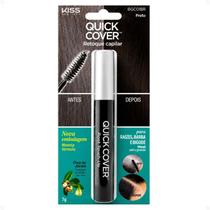 Máscara de Retoque Capilar Kiss New York Quick Cover Preto 7g Bgc01bb Máscara de Retoque Capilar Kiss New York Quick Cover Preto 7g Bgc01bb