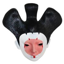 Máscara de robô Geisha Ghost in the Shell em resina para cosplay Máscara de robô Geisha Ghost in the Shell em resina para cosplay