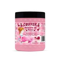 Máscara de Rosas Coiffer 500g p/ Cabelos Finos e Crescimento dos Fios