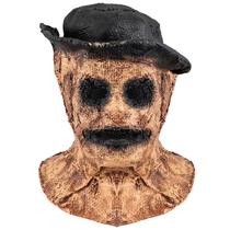 Máscara de serapilheira assustadora com resina de chapéu para Halloween ou cosplay Máscara de serapilheira assustadora com resina de chapéu para Halloween ou cosplay