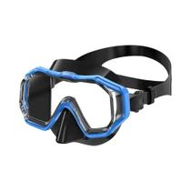 Máscara De Snorkel Ajustável Para Adultos E Crianças Com 3 Janelas, Visão Ampla HD Para Mergulho E
