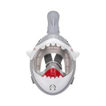 Máscara De Snorkel Ajustável Para Crianças 180 graus Capa Panorâmica Dobrável De Silicone Macio À Máscara De Snorkel Ajustável Para Crianças 180 graus Capa Panorâmica Dobrável De Silicone Macio À