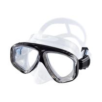 Máscara De Snorkel De Silicone Com Visão Ampla Óculos De Mergulho Com Correia Ajustável E Capa De