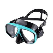 Máscara De Snorkel De Silicone Com Visão Ampla Óculos De Mergulho Com Correia Ajustável E Capa De