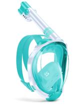 Máscara de Snorkel Facial Completa WSTOO - Visão 180° para Iniciantes