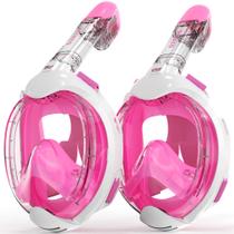 Máscara de Snorkel G2RISE para Niños con Visión Panorámica 180 y 2 Unidades