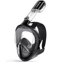 Máscara de snorkel Greatever Full Face com sistema respiratório de topo seco Máscara de snorkel Greatever Full Face com sistema respiratório de topo seco