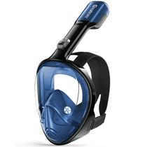 Máscara de Snorkel Greatever Full Face com Sistema Respiratório Dry Top