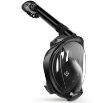 Máscara de Snorkel Greatever G2 com Sistema Dry Top - Rosto Inteiro