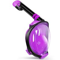 Máscara de Snorkel Greatever G2 - Rosto Inteiro com Sistema Dry Top