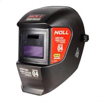 Máscara de Solda Autoescurecimento Noll DIN 11 True Color Proteção UV IR Visor 90x30mm Ajuste Automático MIG TIG Eletrodo Profissional